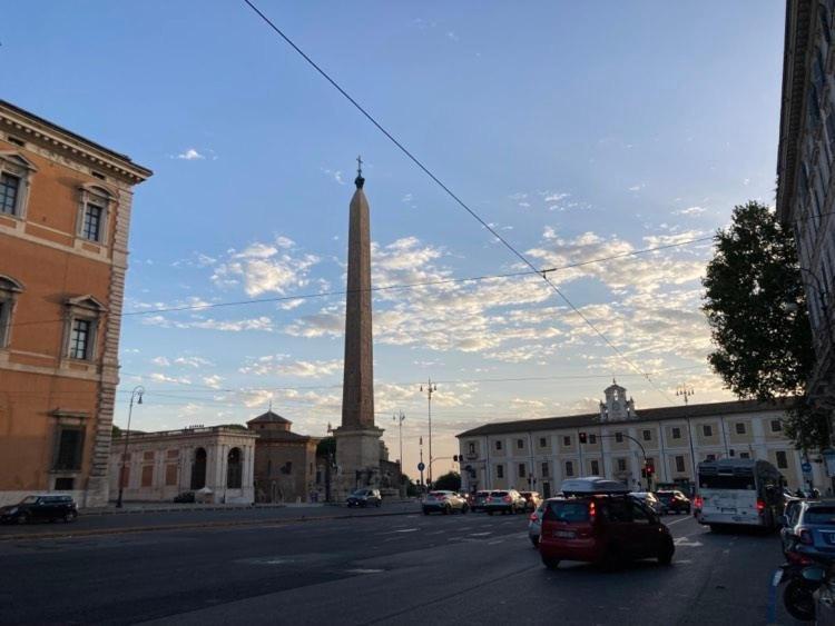 Loft Incantevole All'Obelisco Rome Bagian luar foto